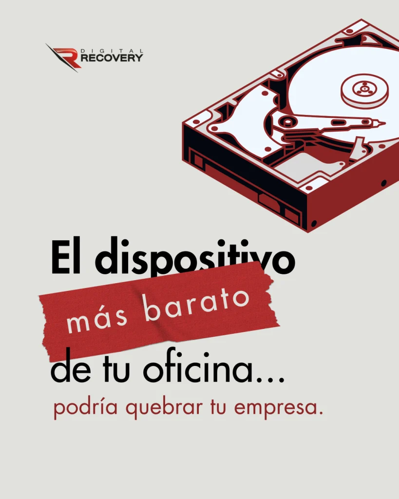 Recuperación de discos duros externos - Digital Recovery